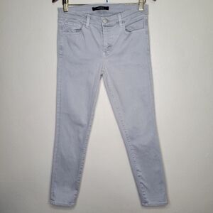 J Brand Crop Skinny Jeans Misted Size 28